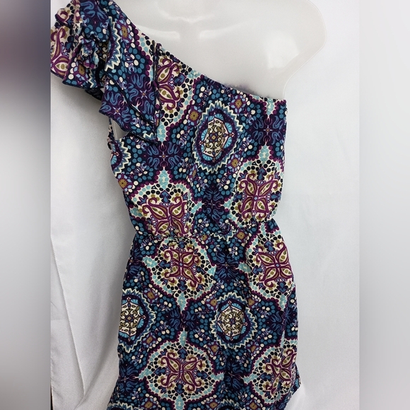 2/$30 Xhilaration Colorful Barbiecore Vibrant Blue and Purple Dress (#796) - Picture 6 of 7